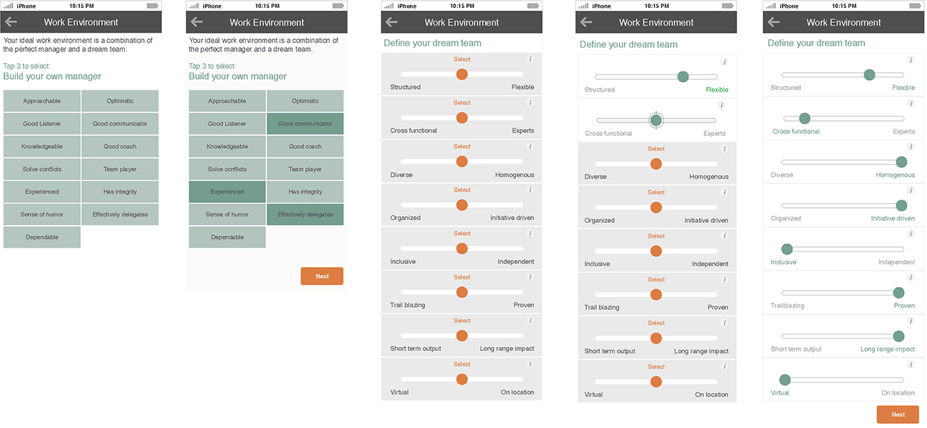 frog - Experis Wireframes